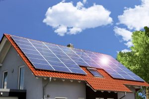 panneaux solaires sur toiture
